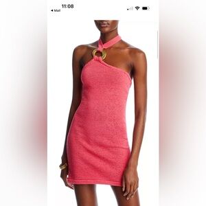 Cult Gaia Kendall Knit Halter Dress